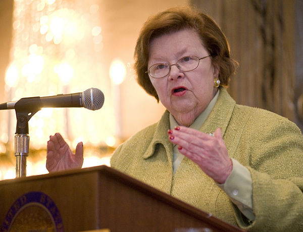 Senator Barbara Mikulsk