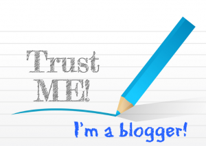 Trust me I'm a blogger