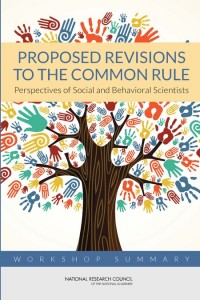 Proposed Revisions to the Common Rule report cover