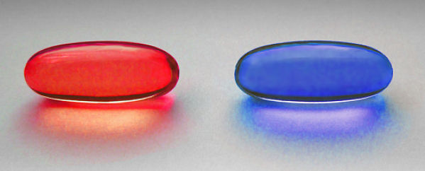 red and blue pills