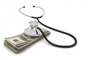 Health inquality - a stethoscope and money