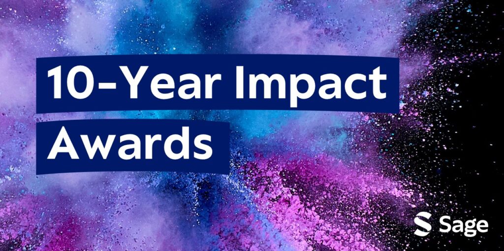Sage’s 10-Year Impact Awards Capture Longer-Term Significance