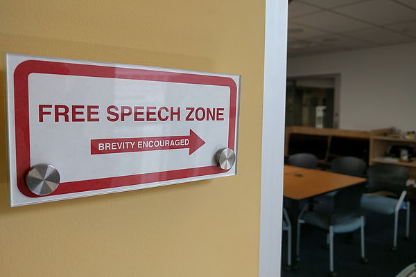 Free speech zone