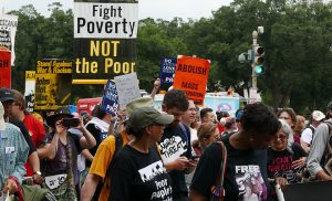 Marchers in 2018 Poor People's campaign