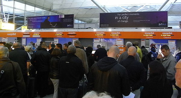 Airport queue