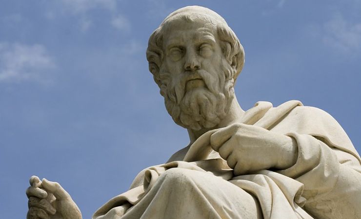 statue of Plato