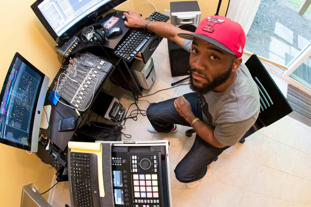 AD Carson at console