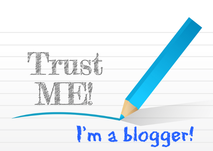 Trust me I'm a blogger