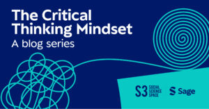 The Critical Thinking Mindset logo for blog series
