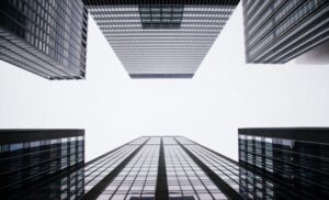 Image: City buildings.