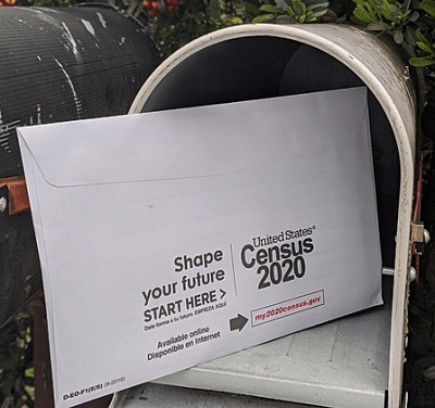 census in mailbox