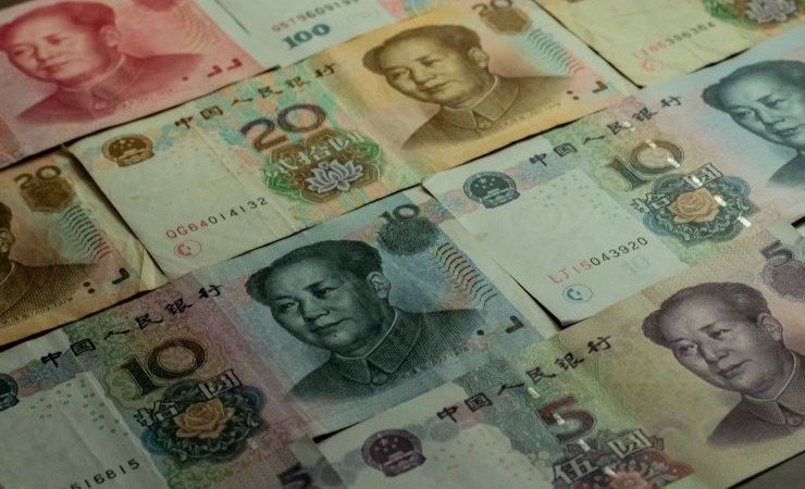 Image: Chinese Yuan banknotes.