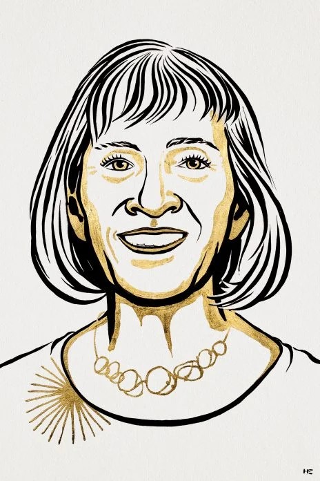 Drawing of Claudia Goldin