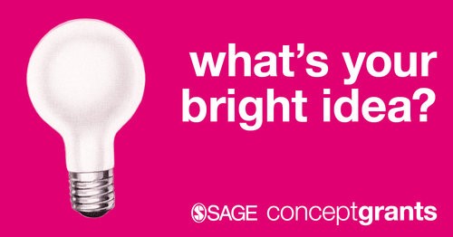 SAGE Concept Grants: Open for Applications