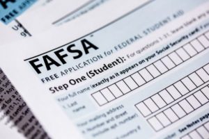 FAFSA form