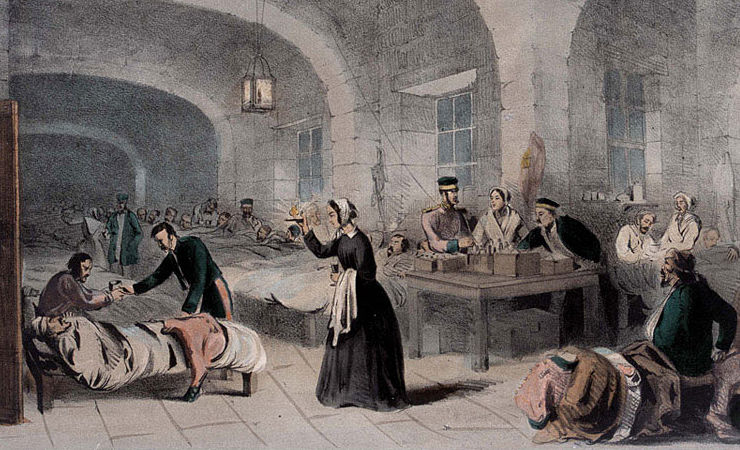 Florence Nightingale at Home (with COVID-19)