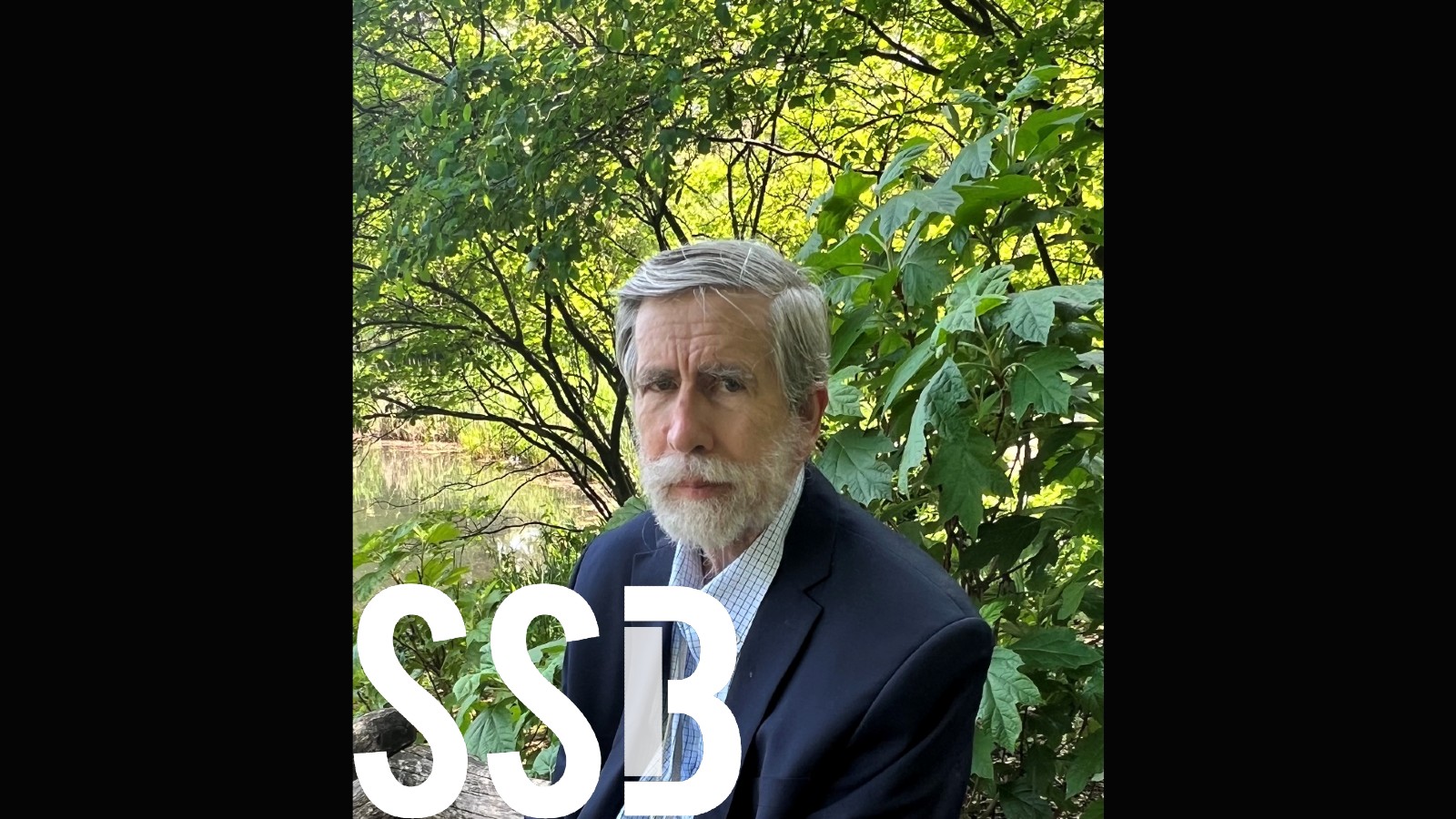 Head shot of Frank Keil with Social Sciene Bites logo superimposed in corner