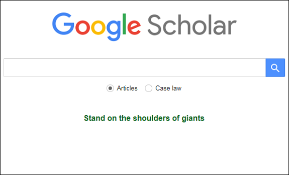how google scholar judges research