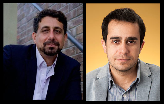 Headshots of Hadi Esmaeilzadeh and Reza Vaezi.
