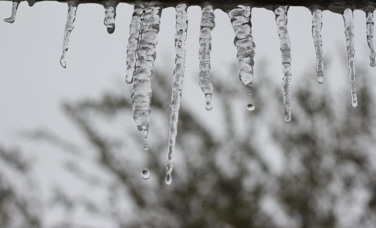 icicles melting