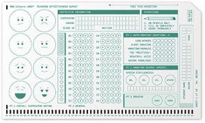 Instructor rating card