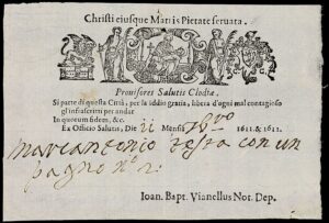 Italian_health_pass from 1722