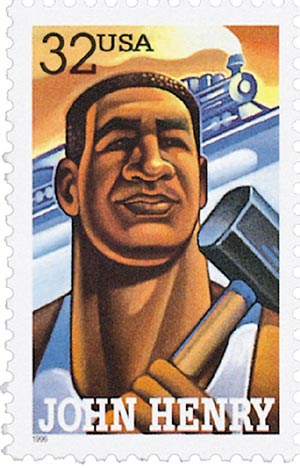 John Henry stamp