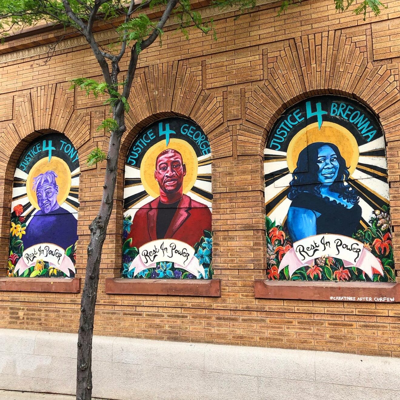 Justice_for_George_Mural - Social Science Space