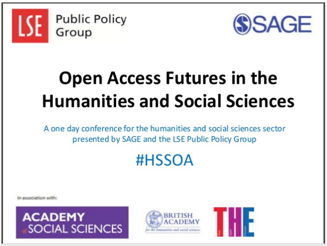 Open Access Future in the Humanities and Social Sciences