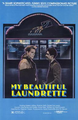 In a seedy corner of London, Omar, a young Pakistani, is given a run-down laundromat by his uncle, who hopes to turn it into a successful business. Soon after, Omar is attacked by a group of racist punks, but defuses the situation when he realizes their leader is his former lover, Johnny.
