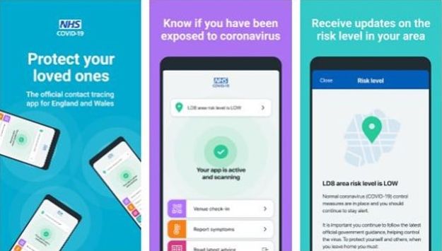 NHS campaign material for app launch
