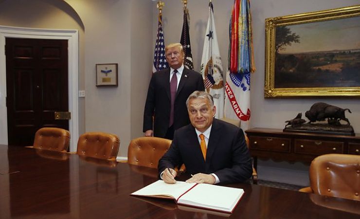 Viktor Orban and Donald Trump