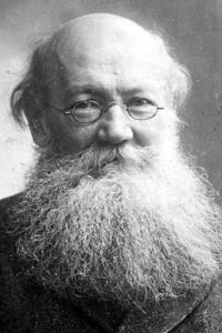 Russian anarchist Prince Peter Kropotkin