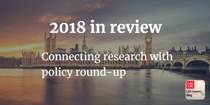 LSE 2018 Round-Up on Connecting Research With Policy