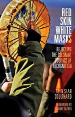 Red Skin white masks cover