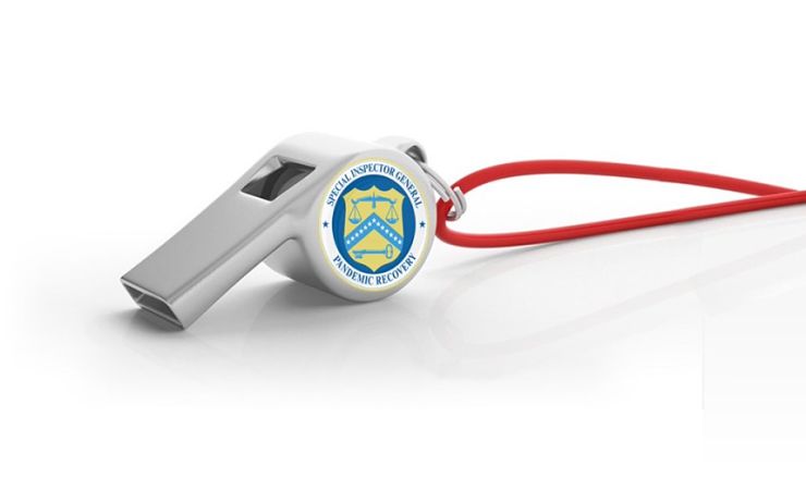 SIGPR logo on side of whistle