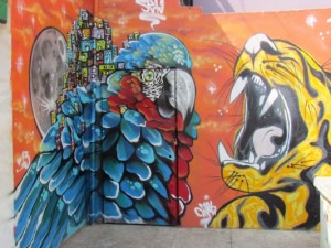 Street art in Comuna 13