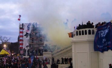 Tear gas released at US Capitol
