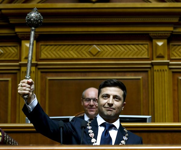 Ukraine President Volodymyr Zelensky