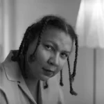 Author and cultural critic bell hooks poses for a portrait on Dec. 16, 1996, in New York City.