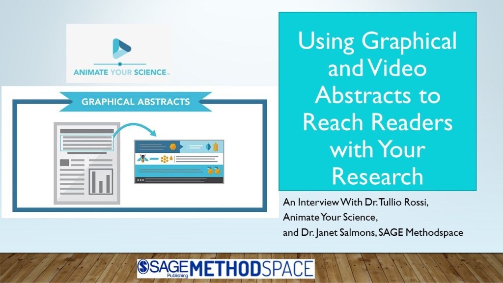 Graphical & Video Abstracts: An Interview with Tullio Rossi