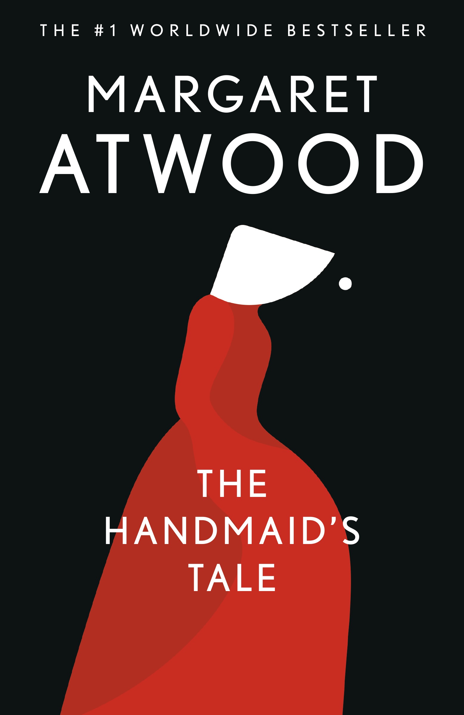 The Handmaid's Tale novel cover.