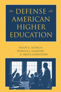 In Defense of American Higher Education Cover