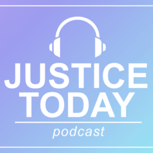 NIJ's Justice Today podcast logo